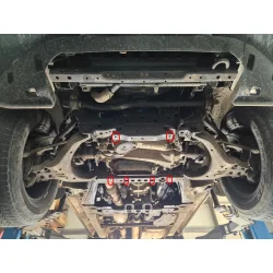 Stalowa osłona silnika Isuzu D-Max (2019-2026)